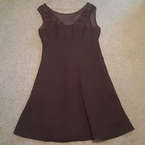Black cocktail dress